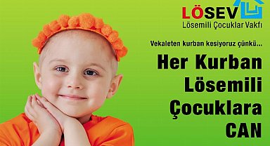 Her kurban lösemili çocuklara can oluyor