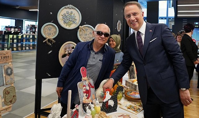 İstanbul Beylikdüzü'nde el emekleri sergiyle taçlandı