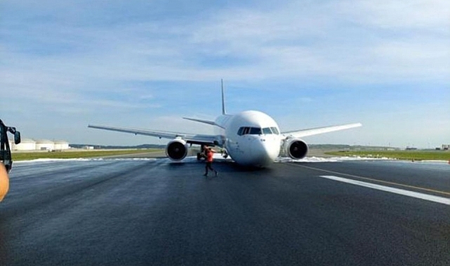 İstanbul Havalimanı'nda korkutan kaza!