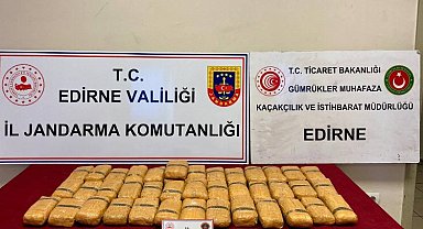 Kapıkule'de 18 kilo eroin ele geçirildi