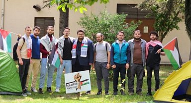 Kayseri AGD'den Gazze'ye destek çadırı