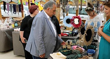 Kayseri Talas'ta marifetli eller görücüye çıkıyor