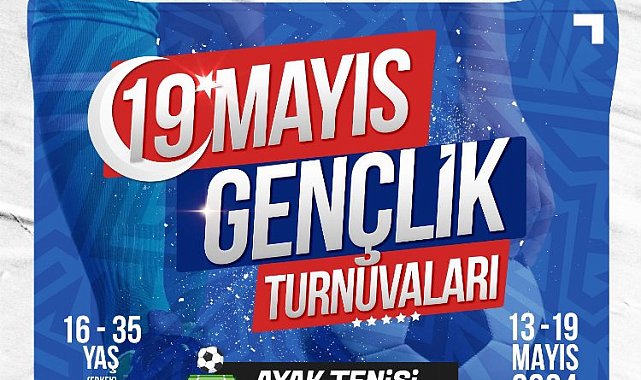 Kayseri'de 19 Mayıs tenis turnuvaları için kayıtlar başladı