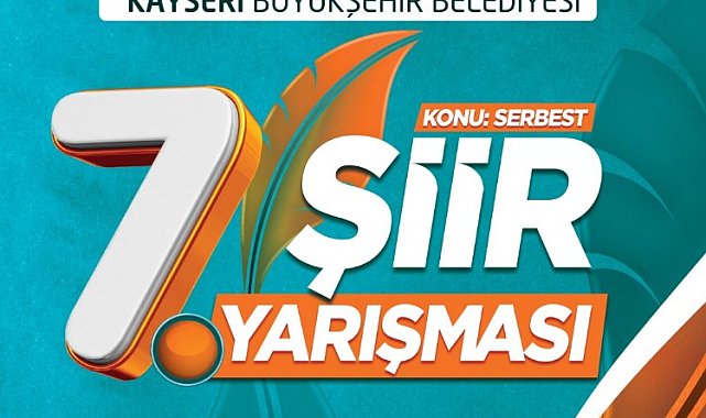 Kayseri'de geleneksel şiir yarışmasının 7'ncisi başladı