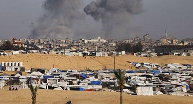 Kayseri'de İsrail'in soykırımına karşı protesto