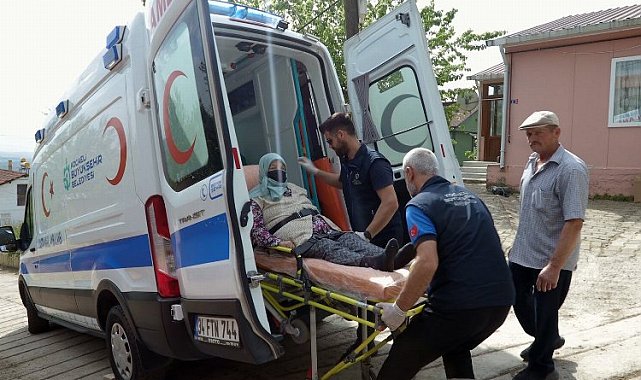 Kocaeli'de nakil ambulanslarıyla tedaviye güvenli ulaşım