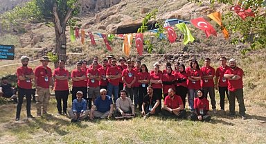 Kocasinan Gençlik Kulübü, kamp etkinliğiyle eşsiz bir gün yaşadı