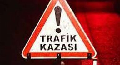 Kontrolden çıkan tır şarampole devrildi