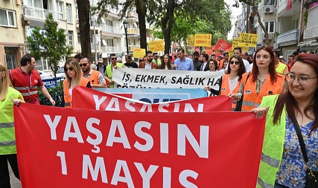 Manisa 1 Mayıs'ı Coşkuyla Kutladı
