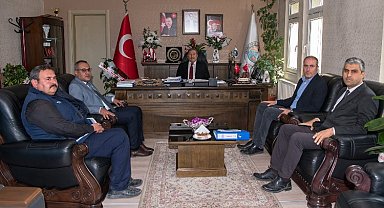 MASKİ Genel Müdürü Sinan Çeçen'den Darende'ye ziyaret