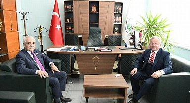 Mehmet Özcan'dan Mehmet  Kerman'a ziyaret