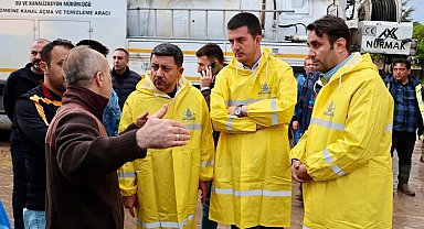 Nevşehir'de ekipler yoğun yağışlarda teyakkuz halindeydi