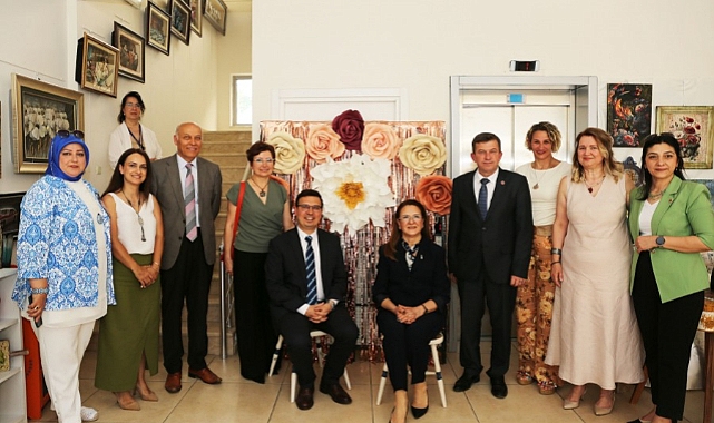 NİLSEM'li kadınların eserleri göz doldurdu