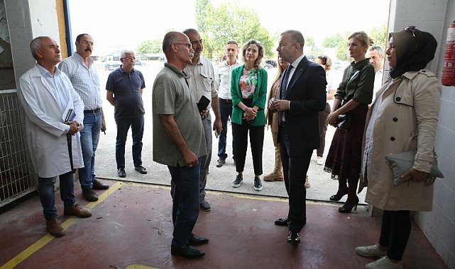 Nilüfer Kaymakamı Süzen'den Kurban Bayramı hazırlıklarına inceleme