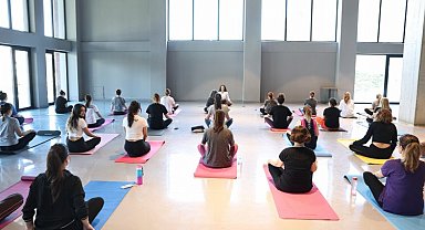 Nilüfer'de yoga buluşmaları devam ediyor