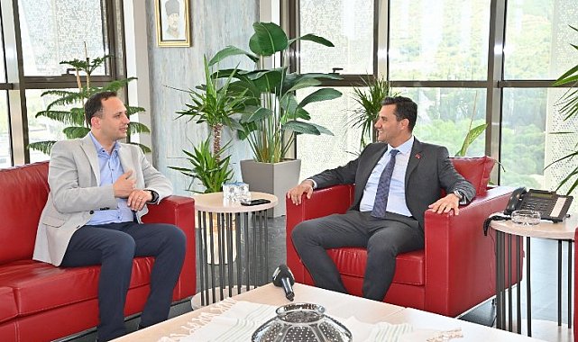 Ömer Eşki'den Başkan Zeyrek'e hayırlı olsun ziyareti