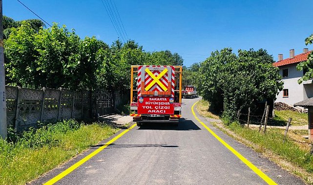 Sakarya Büyükşehir'den Söğütlü ve Ferizli'ye estetik katan dokunuş