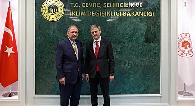 Sakarya heyeti Bakan Özhaseki ile Sakarya'yı konuştu