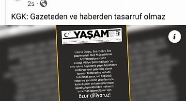 Tasarrufta medyanın hedef alınmasına bir tepki de KGK'dan: Gazeteden ve haberden tasarruf olmaz