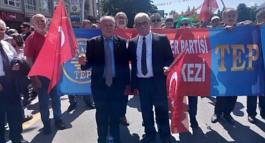 TEP'ten, Büyük Emekliler Mitingi'nde hükümete çağrı