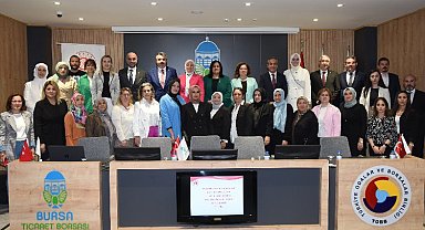 Ticaret Bakanlığı'ndan Yıldırım'daki 4 kadın kooperatifine destek