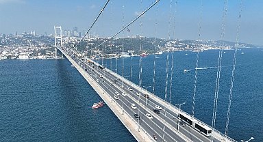 Türkiye'de en çok araç FSM Köprüsü'nden geçiyor