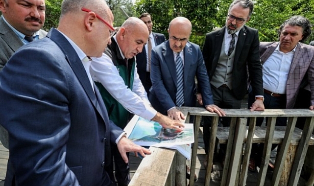 Vali Demirtaş Gölbaşı Barajı'nı ziyaret etti