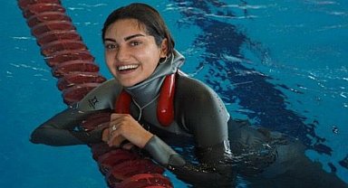 Yağmur Ergün, Paletsiz Dinamik Apnea Türkiye rekoru kırdı