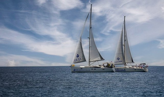 Yat yarışları ilk kez Didim'de yapıldı