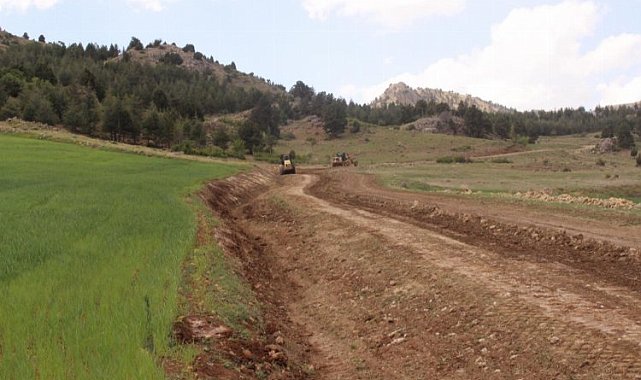 Yayla yollarına seçim dokunuşu