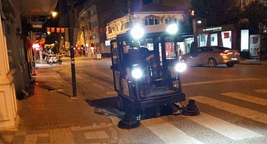 Yenişehir'de gece-gündüz temizlik mesaisi