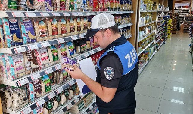 Zabıtadan zincir marketlere şok baskın