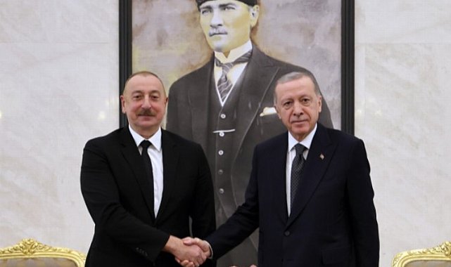 Azerbaycan Cumhurbaşkanı Aliyev Beştepe'de