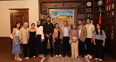 Başkan Arı'ya "Hayırlı Olsun" ziyaretleri
