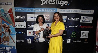 Başkan Hürriyet, "Yaşama Değer Katanlar" ödülü aldı