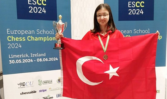 Bursalı Arya Aydoğan Avrupa üçüncüsü