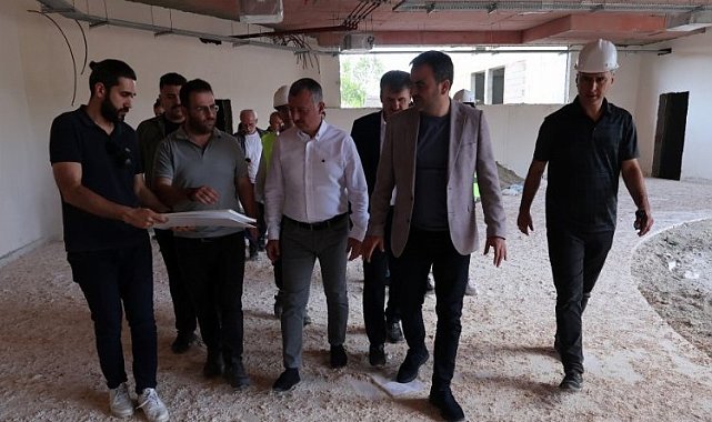 Büyükakın, Kocaeli'nin sağlık turizmine katkı sağlayacak tesisi yerinde inceledi