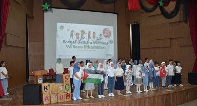 Büyükşehir Karasu SGM'de çocuklardan muhteşem kapanış