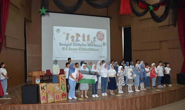 Büyükşehir Karasu SGM'de çocuklardan muhteşem kapanış