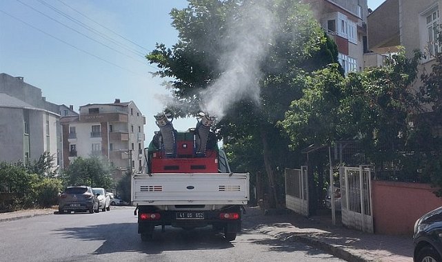 Çayırova'da vektörle mücadele sürüyor