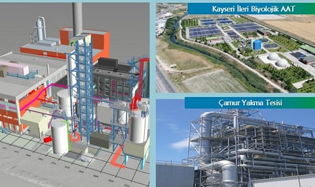 Çevre dostu Kayseri'den "Arıtma, Kurutma, Yakma Tesisi"