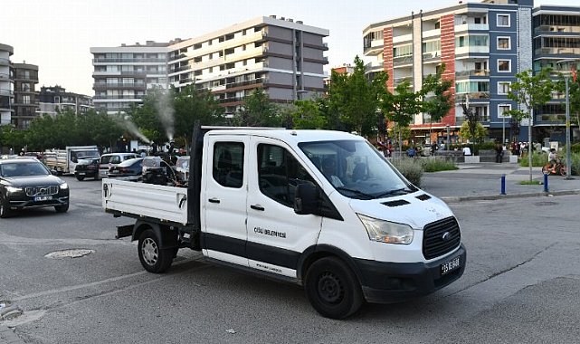 Çiğli'de ilaçlama iki katına çıkartıldı
