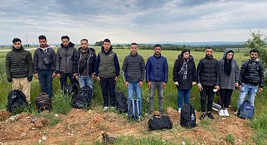 Edirne'de ayda 16 organizatör ve 870 göçmen yakalandı