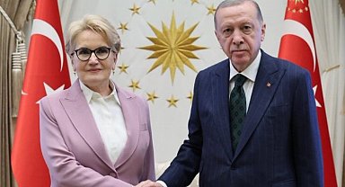 Erdoğan Akşener'i kabul etti