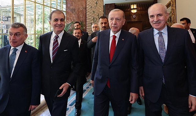 Erdoğan'dan Kurtulmuş'a ziyaret