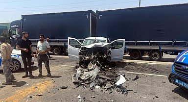 Ergene'de trafik kazası: 1 ölü