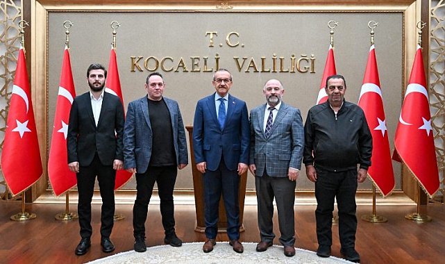 Gebze Trabzonlular Derneği'nden Kocaeli Valisi'ne ziyaret