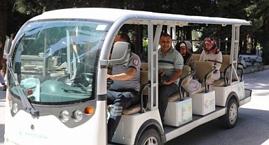 Hatay Büyükşehir'den mezarlık için özel hizmet
