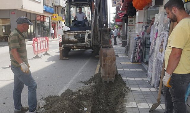 İçme suyu altyapı çalışmaları yeniden başladı