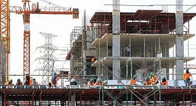 İnşaat sektörü geçen yıla göre yavaşladı